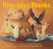 Bear Says Thanks book cover